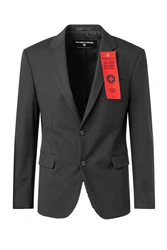Strellson Sakko Aidan2 Slim Fit Dunkelgrau/Grau/Schwarz
