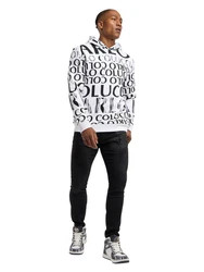 Carlo Colucci Hoodie Sweatshirt Dipauli Schwarz/Weiß