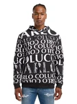 Carlo Colucci Hoodie Sweatshirt Dipauli schwarz/weiß