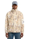 CARLO COLUCCI Sweatjacke Dispoto Beige/Weiß
