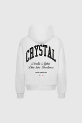 Crystal Paris Kapuzenpullover Nordic Nights Weiß/Grau/Hellblau/Creme