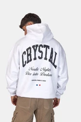 Crystal Paris Kapuzenpullover Nordic Nights Weiß/Grau/Hellblau/Creme