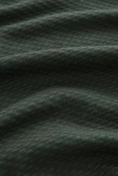 Next Poloshirt Strukturiertes Polo-Shirt Dunkelgrün/Grün