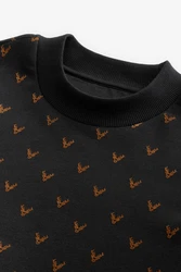Next Sweatshirt  Braun/Schwarz
