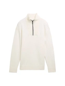 TOM TAILOR Strickpullover Troyer Relaxed Fit