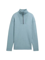 TOM TAILOR Strickpullover Troyer Relaxed Fit 