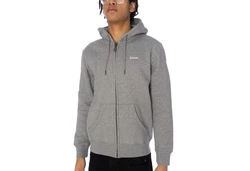 Schott NYC Sweatjacke Hellgrau/Dunkelgrau/Grau/Beige