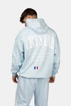 Crystal Paris Kapuzenpullover Champs Hellblau