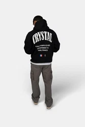 Crystal Paris Kapuzenpullover Champs Schwarz/Weiß