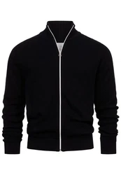 Kronstadt Sweatjacke KSErik Zip Schwarz