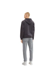 TOM TAILOR DENIM Sweatshirt Dunkelgrau/Dunkelblau/Schwarz/Lila/Grau