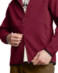 Under Armour Fleecejacke Ua Unstoppable Flc Fz Hd Eu Dunkelrot/Bordeaux/Braun