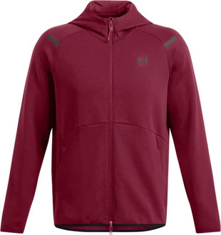 Under Armour Fleecejacke Ua Unstoppable Flc Fz Hd Eu Dunkelrot/Bordeaux/Braun