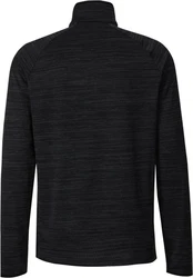 Odlo Rollkragenpullover Mid layer 1/2 zip STEAM schwarz melange