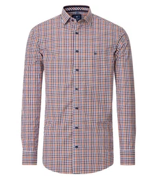 Langarmhemd kariert Comfort Fit