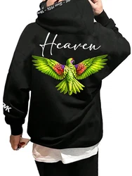 RMK Hoodie Herren Kapuzenpullover Pullover Pulli Langarmshirt Heaven Gelb/Dunkelgrün/Schwarz/Rosa
