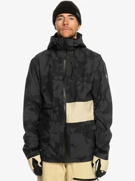 Winterjacke S CARLSON STCH SNJT KVJ8 TIE DYE TRUE BLACK