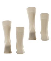 Esprit Socken Basic Uni 2-Pack Beige/Khaki/Weiß/Braun