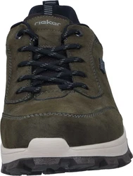 Rieker Schnürer Schnürschuh Dunkelgrün/Grün/Khaki
