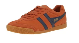 Harrier Suede M.Orange-Navy Sneaker