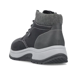 Rieker Schnürstiefel Dunkelblau/Schwarz/Dunkelgrau/Grau/Blau/Hellblau