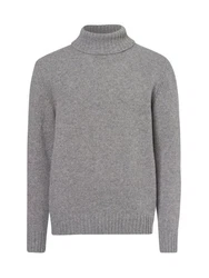 Nils Sundström Strickpullover Grau/Hellgrau/Dunkelgrau