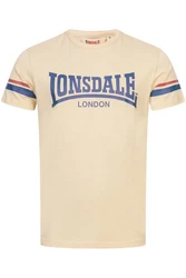 Lonsdale T-Shirt Creich Blau/Khaki/Beige/Braun