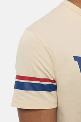 Lonsdale T-Shirt Creich Blau/Khaki/Beige/Braun