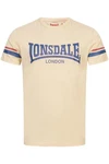 Lonsdale T-Shirt Creich Blau/Khaki/Beige/Braun