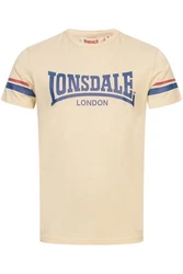 Lonsdale T-Shirt Creich Blau/Khaki/Beige/Braun
