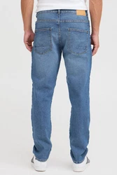 !Solid Bequeme Jeans 5-Pocket-Look Blau/Hellblau