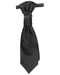 Paul Malone Anzugweste Herren Hochzeitsweste mit Plastron Set schwarz (V21)