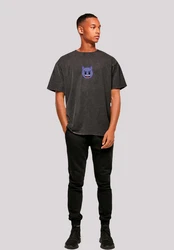 emoji couture T-Shirt Evil smiling furry face Premium Qualität lila