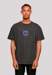 emoji couture T-Shirt Evil smiling furry face Premium Qualität lila