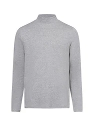 Finshley & Harding Langarmshirt Grau/Hellgrau