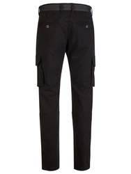 DENIMFY Cargohose DFLuke Tapered Fit Herren Freizeithose Khaki/Schwarz/Dunkelbraun