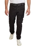 DENIMFY Cargohose DFLuke Tapered Fit Herren Freizeithose Khaki/Schwarz/Dunkelbraun