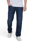 Jack & Jones Straight Jeans JJICLARK Blau/Dunkelblau