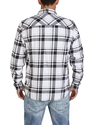 DENIMFY Langarmhemd DFDean Regular Fit Weiß/Hellblau/Schwarz/Rot/Gelb/Grau/Braun
