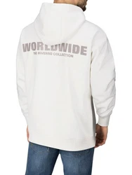 riverso Kapuzenpullover Hoodie RIVDave Weiß/Creme/Grau