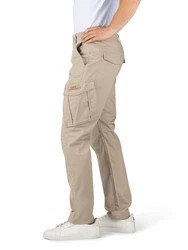 Riverso Cargohose RIVNick Tapered Fit Herren Khaki/Beige