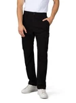 Riverso Cargohose RIVNick Tapered Fit Herren Khaki/Dunkelgrün/Schwarz