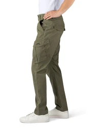 Riverso Cargohose RIVNick Tapered Fit Herren Khaki/Dunkelgrün
