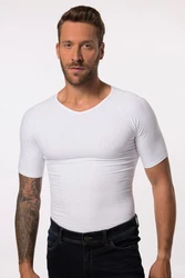 JP1880 Unterziehshirt X Finn Shapewear-Unterhemd (1880) Weiß/Creme/Grau