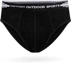 normani Slip 3er Pack Herren Merino Slip Schwarz/Dunkelgrün/Grau/Khaki/Dunkelgrau/Braun