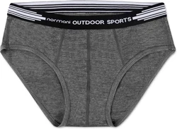 normani Slip 3er Pack Herren Merino Slip Grau/Dunkelgrau