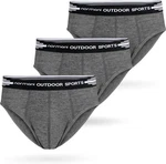 normani Slip 3er Pack Herren Merino Slip Grau/Dunkelgrau