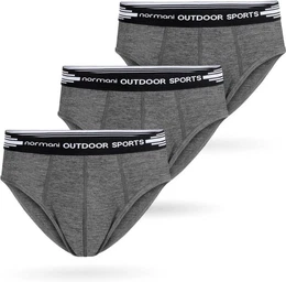 Slip 3er Pack Herren Merino Slip Unterhose Unterwsche Retroshorts atmungsaktive Boxershorts