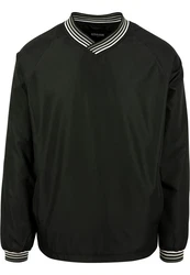 Urban Classics Rundhalspullover Warm Up Pull Over (1-tlg) Dunkelgrün/Schwarz/Grün/Dunkelblau