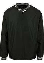 Urban Classics Rundhalspullover Warm Up Pull Over (1-tlg) Dunkelgrün/Schwarz/Grün/Dunkelblau
